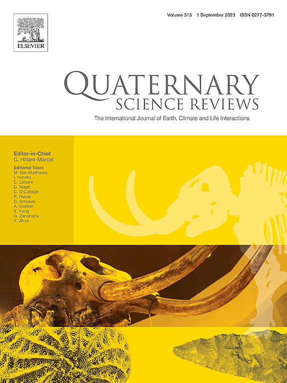 Go to journal home page - Quaternary Science Reviews